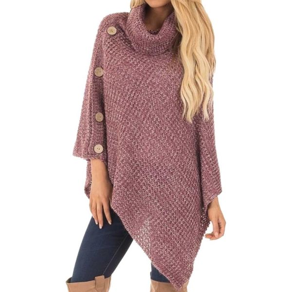 women's sweaters pullover irregular dating high collar shopping hip button loose women sweater autumn winter knitted solid casual bat s, White;black
women's sweaters pullover irregular dating high collar shopping hip button loose women sweater autumn winter knitted solid casual bat s, White;black