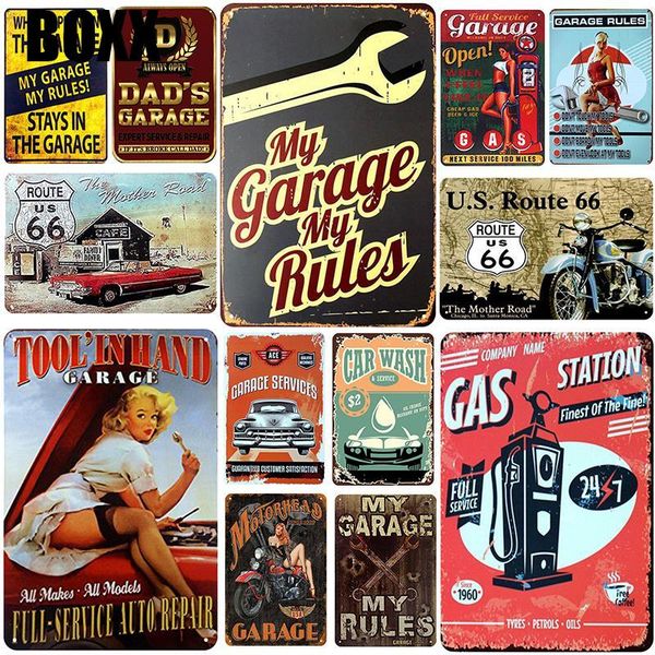 garage plaque metal vintage tin sign pin up shabby chic decor metal signs vintage bar decoration metal poster pub plate plaque painting
garage plaque metal vintage tin sign pin up shabby chic decor metal signs vintage bar decoration metal poster pub plate plaque painting