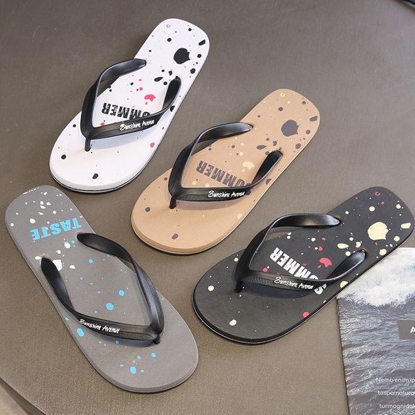 anti-slip summer flip flops mens fashion korean personality slippers outer wear soft bottom sandals beach slides sandals, Black
anti-slip summer flip flops mens fashion korean personality slippers outer wear soft bottom sandals beach slides sandals, Black