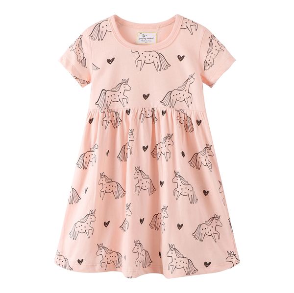 2019 new girls unicorn printed dress summer baby kids horse cotton cartoon princess dresses a line ruffle skirt children casual wear clothes, Red;yellow
2019 new girls unicorn printed dress summer baby kids horse cotton cartoon princess dresses a line ruffle skirt children casual wear clothes, Red;yellow
