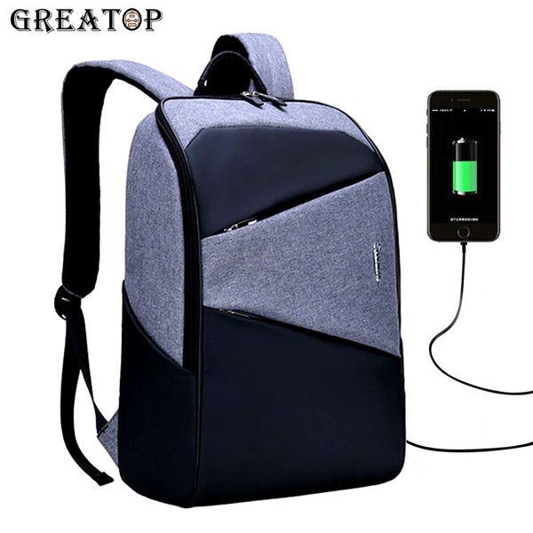 greacasual school bags men travel business backpacks multi-pockets lapusb design waterproof mochila for trip y0055
greacasual school bags men travel business backpacks multi-pockets lapusb design waterproof mochila for trip y0055