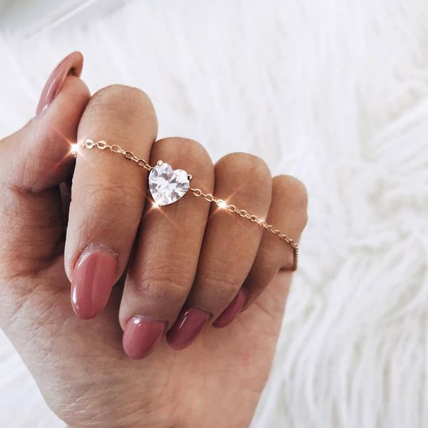crystal gold color heart pendant necklaces for women 2019 fashion jewelry party birthday female gift shiny rhinestone necklace, Silver
crystal gold color heart pendant necklaces for women 2019 fashion jewelry party birthday female gift shiny rhinestone necklace, Silver