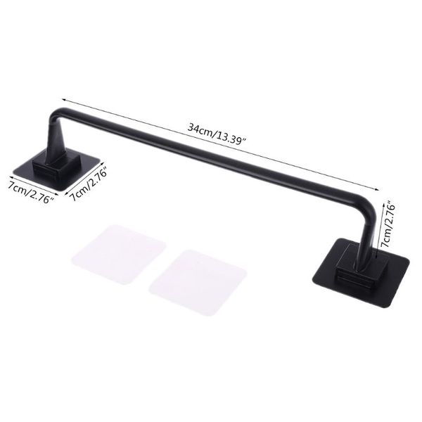 self adhesive wall mounted bathroom towel bar shelf rack holder toilet roll paper hanging hanger
self adhesive wall mounted bathroom towel bar shelf rack holder toilet roll paper hanging hanger