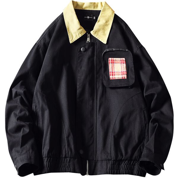 autumn cotton mens jackets fashion casual male japanese hip hop streetwear outwear windbreaker coats brand clothing plus size, Black;brown
autumn cotton mens jackets fashion casual male japanese hip hop streetwear outwear windbreaker coats brand clothing plus size, Black;brown