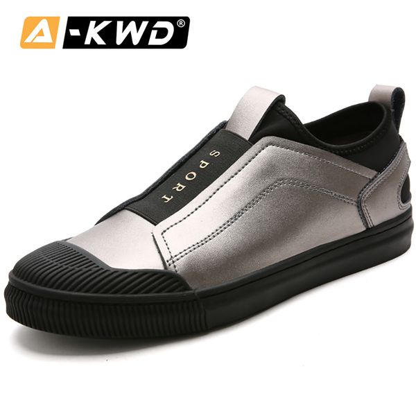 hip hop shoes elastic band snickers gun leather sneakers casual slip-on sneakers man fashion 2019 low luxury designer shoes, Black
hip hop shoes elastic band snickers gun leather sneakers casual slip-on sneakers man fashion 2019 low luxury designer shoes, Black