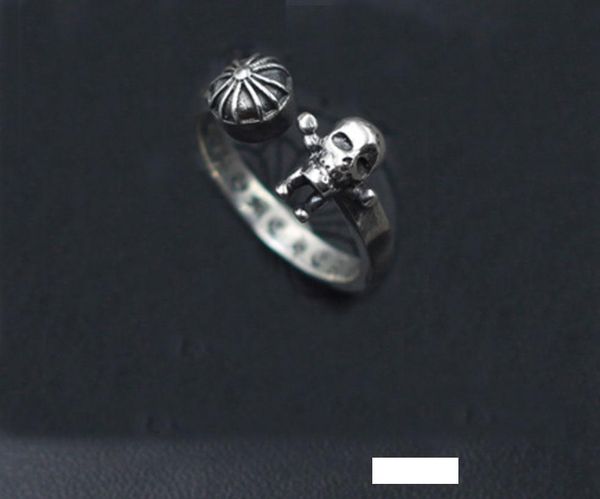 925 sterling silver rings trend personality jewelry punk style lovers gift hip hop simple cross skull style luxury designer jewelry women, Golden;silver
925 sterling silver rings trend personality jewelry punk style lovers gift hip hop simple cross skull style luxury designer jewelry women, Golden;silver