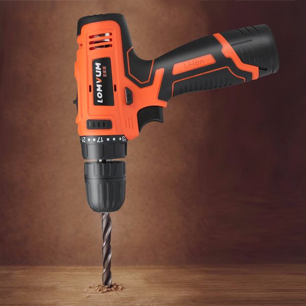 lomvum 12v two-speed rechargeable cordless electric drill mini multifunctional tool professional electric drill
lomvum 12v two-speed rechargeable cordless electric drill mini multifunctional tool professional electric drill