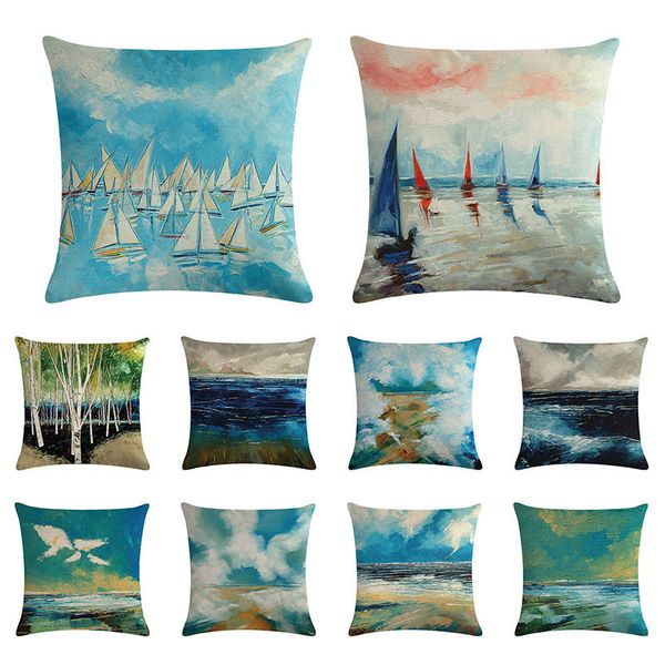oil painting cushion cover scenic print pillow case linen throw pillow cover sky cloud decoration for home office bedroom 1479
oil painting cushion cover scenic print pillow case linen throw pillow cover sky cloud decoration for home office bedroom 1479