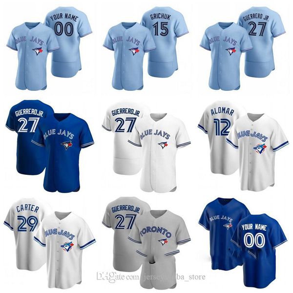 toronto jersey blue jays vladimir guerrero jr. bo bichette randal grichuk justin smoak roberto alomar lourdes gurriel jr baseball jerseys, Blue;black
toronto jersey blue jays vladimir guerrero jr. bo bichette randal grichuk justin smoak roberto alomar lourdes gurriel jr baseball jerseys, Blue;black
