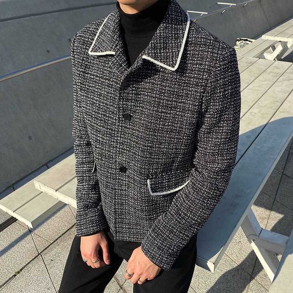 male women streetwear hip hop suit jacket men vintage fashion casual short suit blazer coat outerwear couple clothing, Black;brown
male women streetwear hip hop suit jacket men vintage fashion casual short suit blazer coat outerwear couple clothing, Black;brown