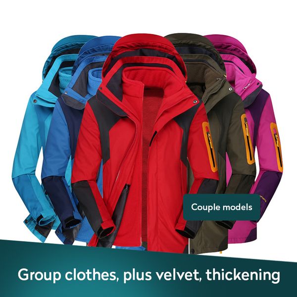 mountainskin winter men women waterprooof hiking jackets outdoor camping trekking climbing windbreaker couple coats keep warm, Blue;black
mountainskin winter men women waterprooof hiking jackets outdoor camping trekking climbing windbreaker couple coats keep warm, Blue;black
