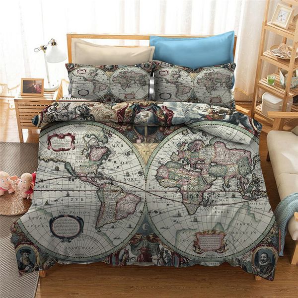 duvet cover set with pillowcases comforter bedding sets king size retro print bed linen bed set home textiles
duvet cover set with pillowcases comforter bedding sets king size retro print bed linen bed set home textiles