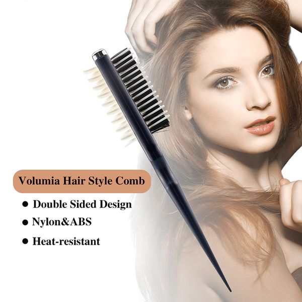 volumizer style comb volumia style comb instant hair volumizer comb sharks back combing brush heat-resistant longer-lasting, Silver
volumizer style comb volumia style comb instant hair volumizer comb sharks back combing brush heat-resistant longer-lasting, Silver