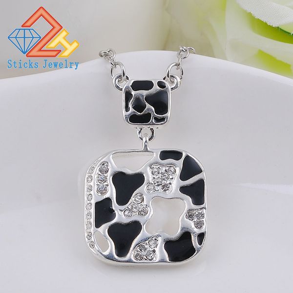 925 sterling silver plate necklace women fashion collier geometry hollow pendant necklace for women girls lady gifts
925 sterling silver plate necklace women fashion collier geometry hollow pendant necklace for women girls lady gifts