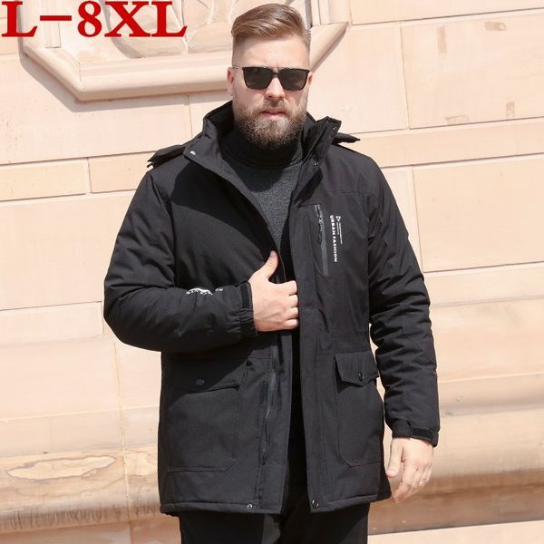 2018 plus size 8xl 7xl6xl men's winter warm jacket hooded slim casual coat cotton-padded jacket parka overcoat hoodie thick coat, Black
2018 plus size 8xl 7xl6xl men's winter warm jacket hooded slim casual coat cotton-padded jacket parka overcoat hoodie thick coat, Black