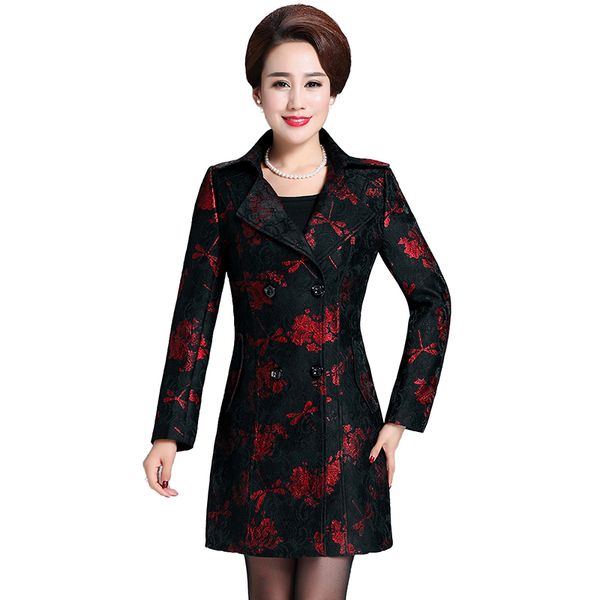 haute coutur trench coat for women 6xl new 2019 women coat plus-size printed lace classic coats fashion middle age clothing 4462, Tan;black
haute coutur trench coat for women 6xl new 2019 women coat plus-size printed lace classic coats fashion middle age clothing 4462, Tan;black