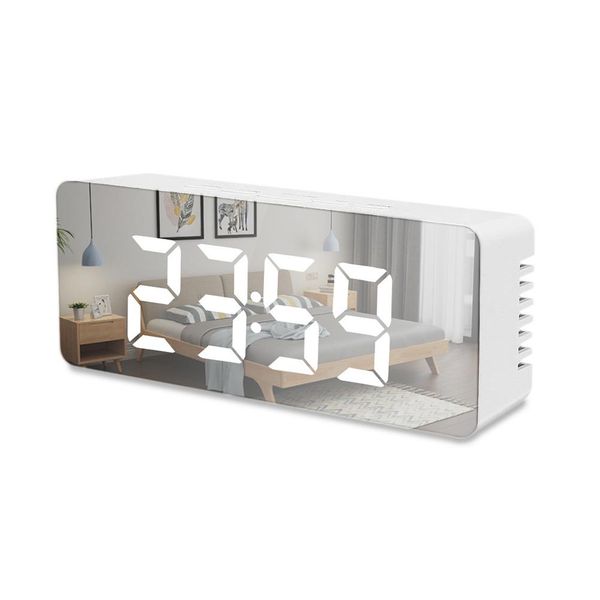 mirror alarm clock usb charging multifunction clear digital clock led display brightness adjustable despertador
mirror alarm clock usb charging multifunction clear digital clock led display brightness adjustable despertador