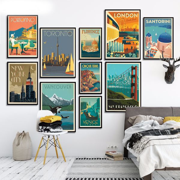 famous city travel london new york venice poster canvas painting wall art posters and prints wall pictures for living room decor
famous city travel london new york venice poster canvas painting wall art posters and prints wall pictures for living room decor