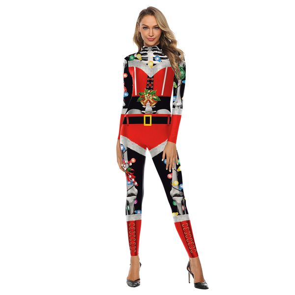 christmas clothes european american holiday print girls long-sleeved slim jumpsuits jumpsuit christmas activities party clothes, White
christmas clothes european american holiday print girls long-sleeved slim jumpsuits jumpsuit christmas activities party clothes, White