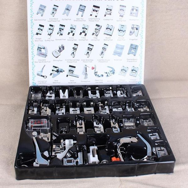 32pcs sewing machine supplies presser foot feet sewing machine parts accessories for singer janome sewing tools & accessory wfqws, Black
32pcs sewing machine supplies presser foot feet sewing machine parts accessories for singer janome sewing tools & accessory wfqws, Black