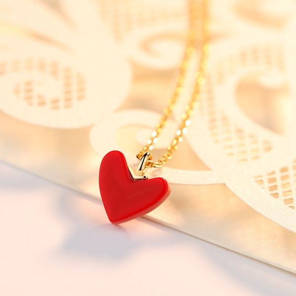серебряное ожерелье new simple love heart pendant ключицы цепи женщин корейской версии серебряного ожерелья маленький красный 925, Silver
серебряное ожерелье new simple love heart pendant ключицы цепи женщин корейской версии серебряного ожерелья маленький красный 925, Silver