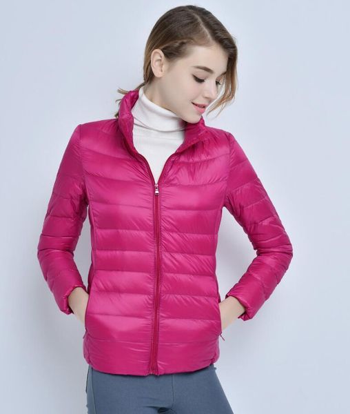 duck goose down ultralight winter jacket womens long warm puffer coat outwear, Tan;black