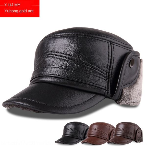 kymqw middle-aged and elderly men's winter thickened warm outdoor ear protection warm lei feng mao lei feng mao cotton old real leather, Blue;gray
kymqw middle-aged and elderly men's winter thickened warm outdoor ear protection warm lei feng mao lei feng mao cotton old real leather, Blue;gray
