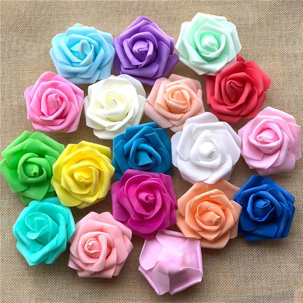 100pcs/lot 6 cm foam artificial rose flowers head for wedding party car decoration diy garland decorative floristry fake flowers
100pcs/lot 6 cm foam artificial rose flowers head for wedding party car decoration diy garland decorative floristry fake flowers