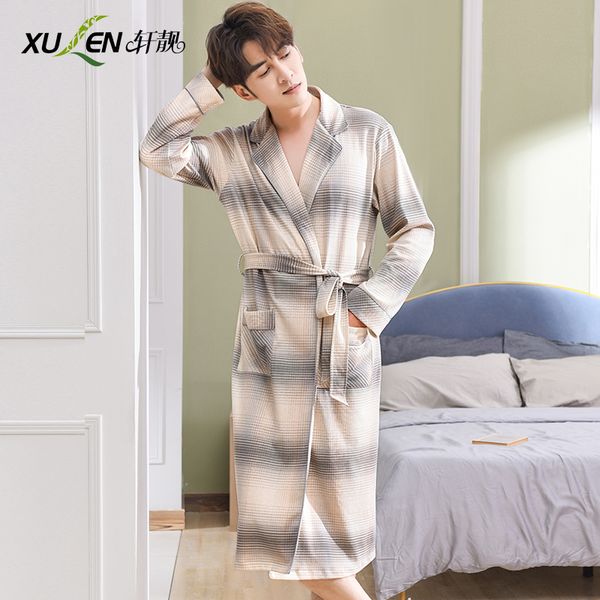 men robe kimono dressing gown long sleeve sleep bathrobe cotton sleep and lounge male plus size home night wear, Black;brown
men robe kimono dressing gown long sleeve sleep bathrobe cotton sleep and lounge male plus size home night wear, Black;brown