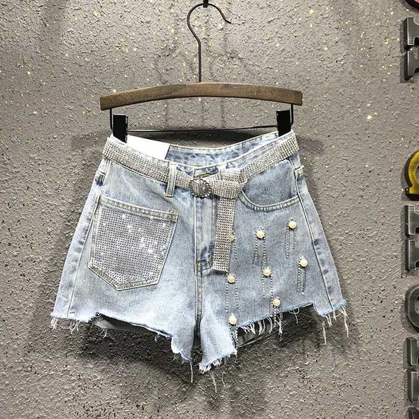 deat 2020 new summer fashion rhinestone embroidered flares tassel pockets hole sashes high waist slim denim shorts women sb183, Blue
deat 2020 new summer fashion rhinestone embroidered flares tassel pockets hole sashes high waist slim denim shorts women sb183, Blue