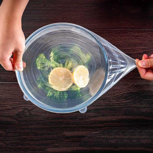 6pcs / set universal silicone lids stretch suction cover cooking pot pan cover pan spill lid ser home keep fresh bowl
6pcs / set universal silicone lids stretch suction cover cooking pot pan cover pan spill lid ser home keep fresh bowl