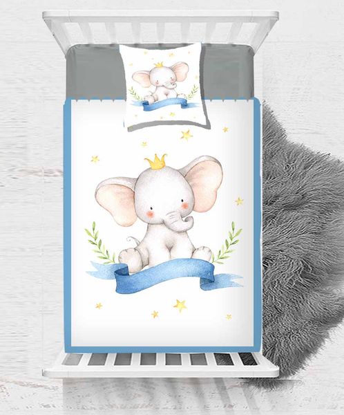 else blue cute elephants yellow stars crown 2 pcs 3d print cotton satin single bedspread bed cover gift combine pillow cover
else blue cute elephants yellow stars crown 2 pcs 3d print cotton satin single bedspread bed cover gift combine pillow cover