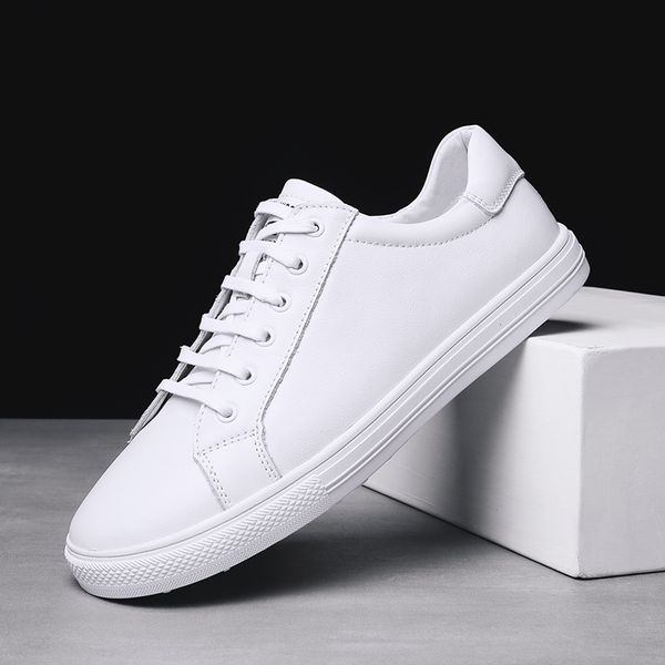 men's casual shoes fashion black white comfortable sneakers cow leather breathable walking footwear zapatos hombre
men's casual shoes fashion black white comfortable sneakers cow leather breathable walking footwear zapatos hombre