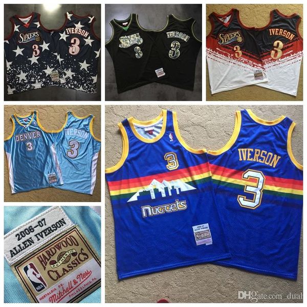 2019 retro hardwoods classics 3 allen iverson philadelphia 76ers vintage mitchell & ness basketball independence nba swingman jersey, Black
2019 retro hardwoods classics 3 allen iverson philadelphia 76ers vintage mitchell & ness basketball independence nba swingman jersey, Black