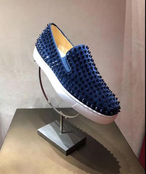 loafers red bottom sneaker fashion spiked men loafer dress shoes luxury party wedding shoes genuine leather spikes lace-up casual shoes, Black
loafers red bottom sneaker fashion spiked men loafer dress shoes luxury party wedding shoes genuine leather spikes lace-up casual shoes, Black