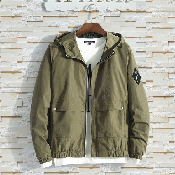 молодежь в корейском стиле trend thin куртка весна и осень с капюшоном мужчины студенты большой размер популярные куртки мужская одежда, Black;brown
молодежь в корейском стиле trend thin куртка весна и осень с капюшоном мужчины студенты большой размер популярные куртки мужская одежда, Black;brown