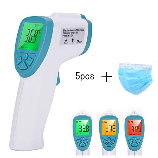 инфракрасный термометр для взрослых лихорадка тела бесконтактный лазер цифровой температурный пистолет с жк-дисплеем для ребенка дети дают 5
инфракрасный термометр для взрослых лихорадка тела бесконтактный лазер цифровой температурный пистолет с жк-дисплеем для ребенка дети дают 5