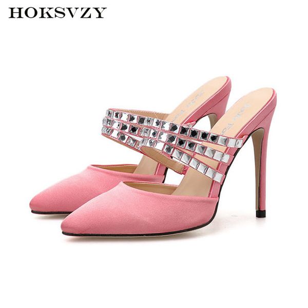 satin rhinestone pointed high heel slippers 35 41 high-heel sandals women 2020 new pink river pumps, Black
satin rhinestone pointed high heel slippers 35 41 high-heel sandals women 2020 new pink river pumps, Black