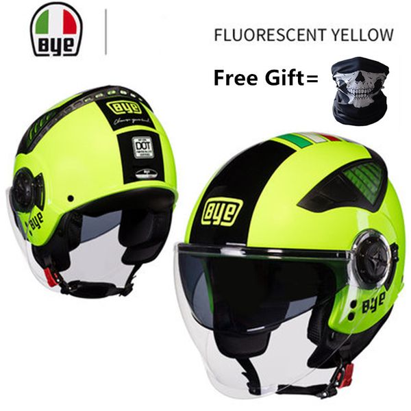 bye motorcycle helmet open moto helmet with inner sun visor safety lens racing open face helmets l 57-62cm nero yellow
bye motorcycle helmet open moto helmet with inner sun visor safety lens racing open face helmets l 57-62cm nero yellow