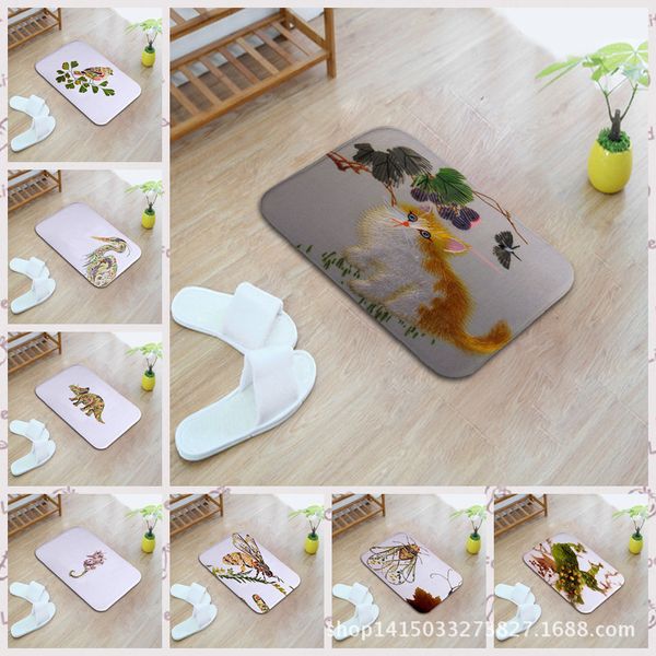 watercolor animal green leaf pattern home furnishing bedroom in front of the door non-slip land pad carpet mixed batch
watercolor animal green leaf pattern home furnishing bedroom in front of the door non-slip land pad carpet mixed batch