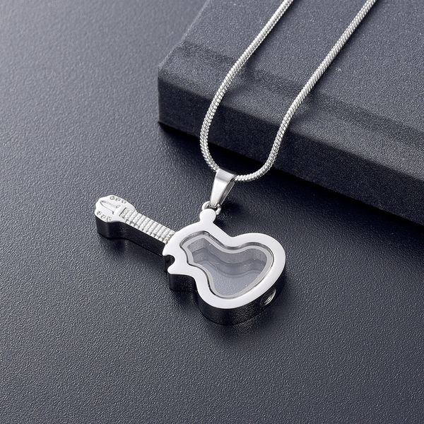 ijd12838 glass guitar casket cremation necklace hold more ashes for your loved one stainless steel jewelry women men souvenirs, Silver
ijd12838 glass guitar casket cremation necklace hold more ashes for your loved one stainless steel jewelry women men souvenirs, Silver