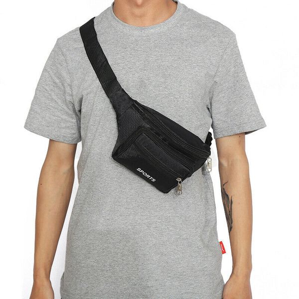 men women waist bum bag fanny pack belt bag money pouch purse travel hiking