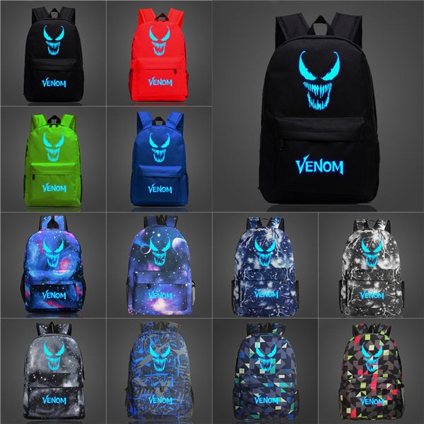 glow in the night marvel venom printed kids backpacks 12 colors 45*31*14cm fluorescent kids student schoolbags kids designer bags ss306
glow in the night marvel venom printed kids backpacks 12 colors 45*31*14cm fluorescent kids student schoolbags kids designer bags ss306