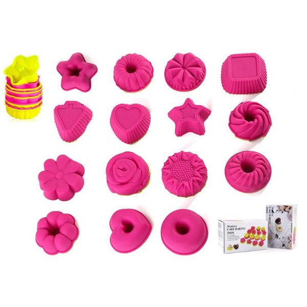 30 in cake cup liners non-stick silicone molds 1 cupcake and shapes reusable baking cookie muffins egg cups 15 pastry tart mold fuinf
30 in cake cup liners non-stick silicone molds 1 cupcake and shapes reusable baking cookie muffins egg cups 15 pastry tart mold fuinf