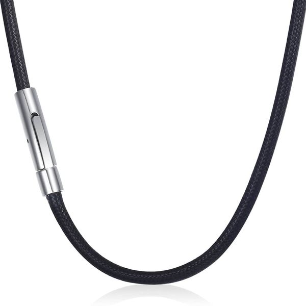 brown black man-made leather necklaces for men stainless steel magnetic clasp mens leather cord necklace jewelry gifts 3mm ldn22, Silver
brown black man-made leather necklaces for men stainless steel magnetic clasp mens leather cord necklace jewelry gifts 3mm ldn22, Silver