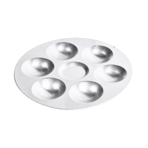aluminum alloy watercolor palette mix paint color toning tray 6 slot
aluminum alloy watercolor palette mix paint color toning tray 6 slot