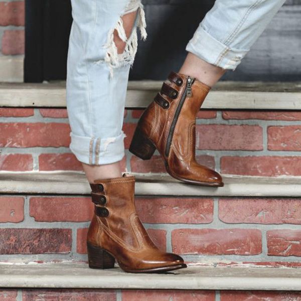 puimentiua women's shoes high-heeled shoes pointed leather and calf back buckle fashion buckle casual style, Black
puimentiua women's shoes high-heeled shoes pointed leather and calf back buckle fashion buckle casual style, Black