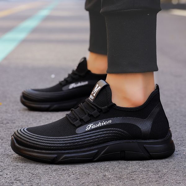 puimentiua men's casual shoes men sneakers breathable sneakers summer cushioned black gym running trainer mesh shoes
puimentiua men's casual shoes men sneakers breathable sneakers summer cushioned black gym running trainer mesh shoes