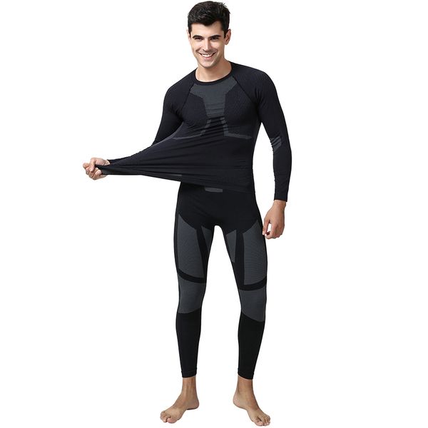 men's clothing long johns plus size thermal underwear men winter warm two piece set quick dry men clothes, Black;white
men's clothing long johns plus size thermal underwear men winter warm two piece set quick dry men clothes, Black;white