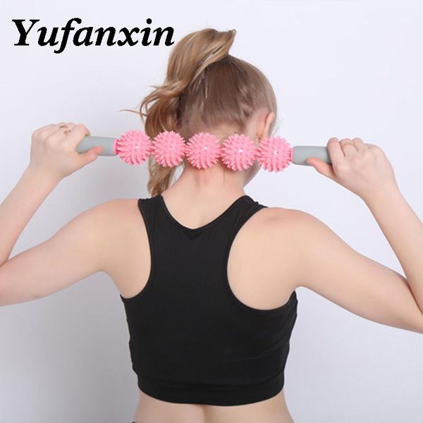 yoga stick fitness pilates foam roller blocks yoga column body massage relax tool muscle roller sticks with 5 spiky ball
yoga stick fitness pilates foam roller blocks yoga column body massage relax tool muscle roller sticks with 5 spiky ball